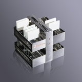 Giá nhuộm lam kính 30 vị trí, bằng thép, hãng Biosharp