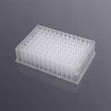 1.3ml 96-well U-bottom transparent deep-well plate, sterile