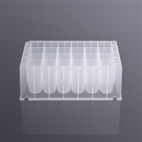 8.0ml 24-well V-bottom transparent deep-well plate, sterile