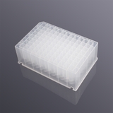 96-well square port V-bottom transparent deep well plate