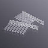 8-unit U-bottom magnetic rod cover with lock