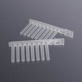 8-unit U-bottom magnetic rod cover with lock