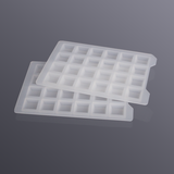 24-well deep well plate silicone cover, square well