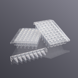 0.2ml 96-well half-skirted PCR plate, transparent, detachable