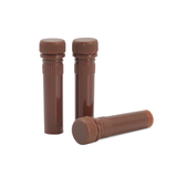 2.0ml Freezer/Sample Tube, Brown, Twist Cap, Sterile