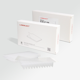 Fluorescence quantitative transparent sealing film, pressure sensitive