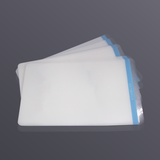 Fluorescence quantitative transparent sealing film, thermal sensitive
