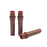 Stand-up cryopreservation tube/sample tube, brown