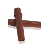 Stand-up cryopreservation tube/sample tube, brown