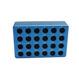 Hộp giữ lạnh bằng kim loại, dùng cho ống 2.0ml, đáy bằng