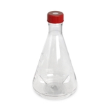 (17512) Triangular cell culture flask, breathable cap, PC, with baffle
