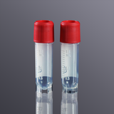 Lọ Vial 2.0ml nhựa PP, ren ngoài, vô trùng, túi 50 chiếc