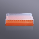 Giá đỡ ống PCR 0,2mL, cho 96 ống, màu cam, tấm polypropylene, nắp polycarbonate