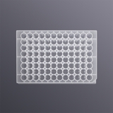 1.3ml 96-well U-bottom transparent deep-well plate, sterile