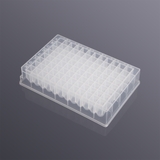 96-well square port V-bottom transparent deep well plate