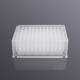 96-well square port V-bottom transparent deep well plate