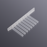 8-unit U-bottom magnetic rod cover with lock