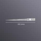 1250ul bag filter tip, low adsorption 102.1mm