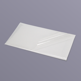 PCR transparent sealing film, single tear edge