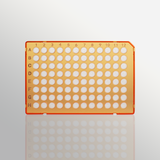 PCR Microplate 200ul 96 giếng (200ul 96-well PCR Microplate), khung cam, Model: PC-96-HS-0200-OF