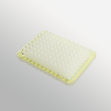 PCR Microplate 200ul 96 giếng (200ul 96-well PCR Microplate), khung vàng, Model: PC-96-HS-0200-YF