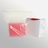 PCR Microplate 200ul 96 giếng (200ul 96-well PCR Microplate), khung đỏ, Model: PC-96-HS-0200-RF