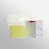 PCR Microplate 200ul 96 giếng (200ul 96-well PCR Microplate), khung vàng, Model: PC-96-HS-0200-YF