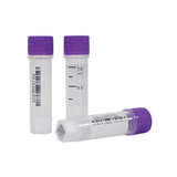 Lọ đông lạnh 2D (2D Cryogenic Vial), nắp tím, Model: 23756