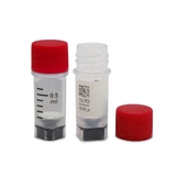 0.5ml boxed 2D cryovial, four sizes