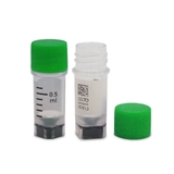 0.5ml boxed 2D cryovial, four sizes
