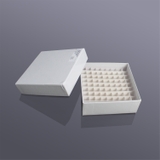 Hộp trữ mẫu đông lạnh 2ml bằng bìa cứng, cho 81 vị trí, bề mặt không thấm nước