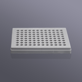 Giá đỡ ống PCR 0,2mL, cho 96 ống, màu xám, tấm polypropylene, nắp polycarbonate