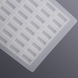 48-well deep well plate with silicone cover, square well