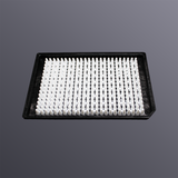 384-well 40ul fully skirted PCR plate, A24/P24 cut corners