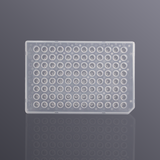 0.1ml 96-well semi-skirted PCR plate, transparent color