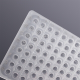 0.2ml 96-well unskirted PCR plate, transparent, laser printed