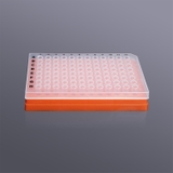 Giá đỡ ống PCR 0,2mL, cho 96 ống, màu cam, polypropylene