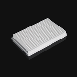 384-well cell culture plate, white bottom, with lid
