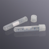 14ml round bottom test tube PP, graduated, with lock cap