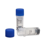 0.5ml boxed 2D cryovial, four sizes