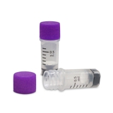 0.5ml boxed 2D cryovial, four sizes