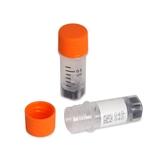 0.5ml boxed 2D cryovial, four sizes