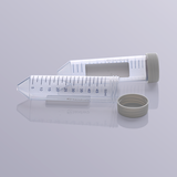 Ống ly tâm(falcon) 50ml, đáy côn, nắp vặn màu xám, tiệt trùng