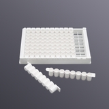 Tấm microtiter 96 giếng có thể tháo rời (96-well detachable microtiter plate, white plate, high binding capacity, individually packaged)