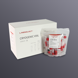 Lọ Vial 2.0ml nhựa PP, ren ngoài, vô trùng, túi 50 chiếc