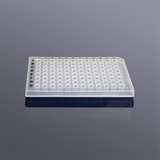 Giá đỡ ống PCR 0,2mL, cho 96 ống, màu xanh, tấm polypropylene, nắp polycarbonate