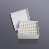 Hộp trữ mẫu đông lạnh 2ml bằng bìa cứng, cho 81 vị trí, bề mặt không thấm nước