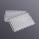 48-well deep well plate with silicone cover, square well