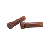 0.5ml Freezer/Sample Tube, brown, screw cap, sterile