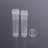 2.0ml Freezer/Sample Tube, Brown, Twist Cap, Sterile